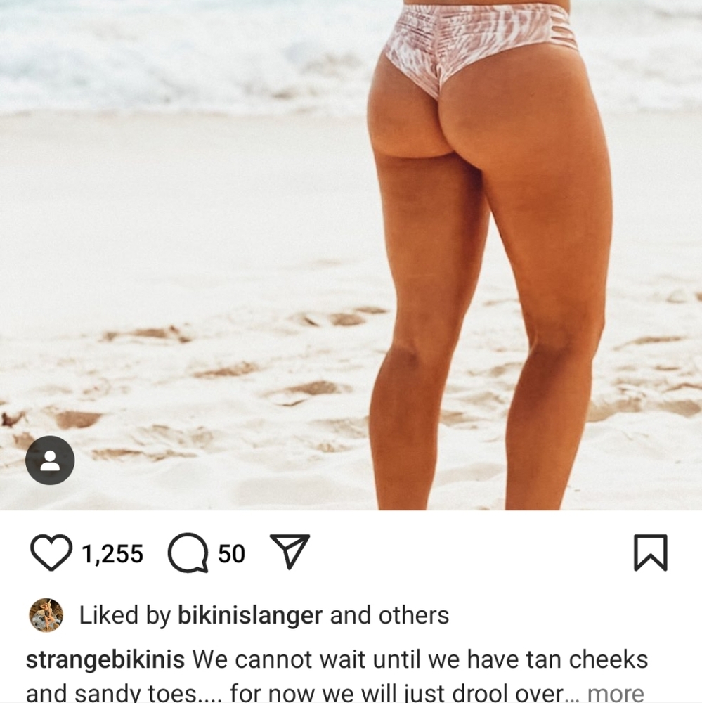NWT Strange Bikini's Yuba Bottom in funfetti color - Picture 5 of 9